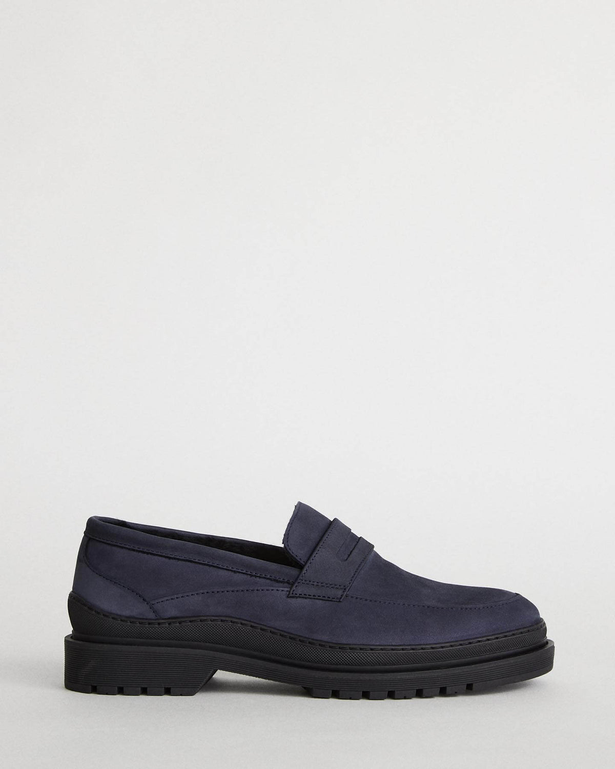 Graves Shearling Lugged Loafer