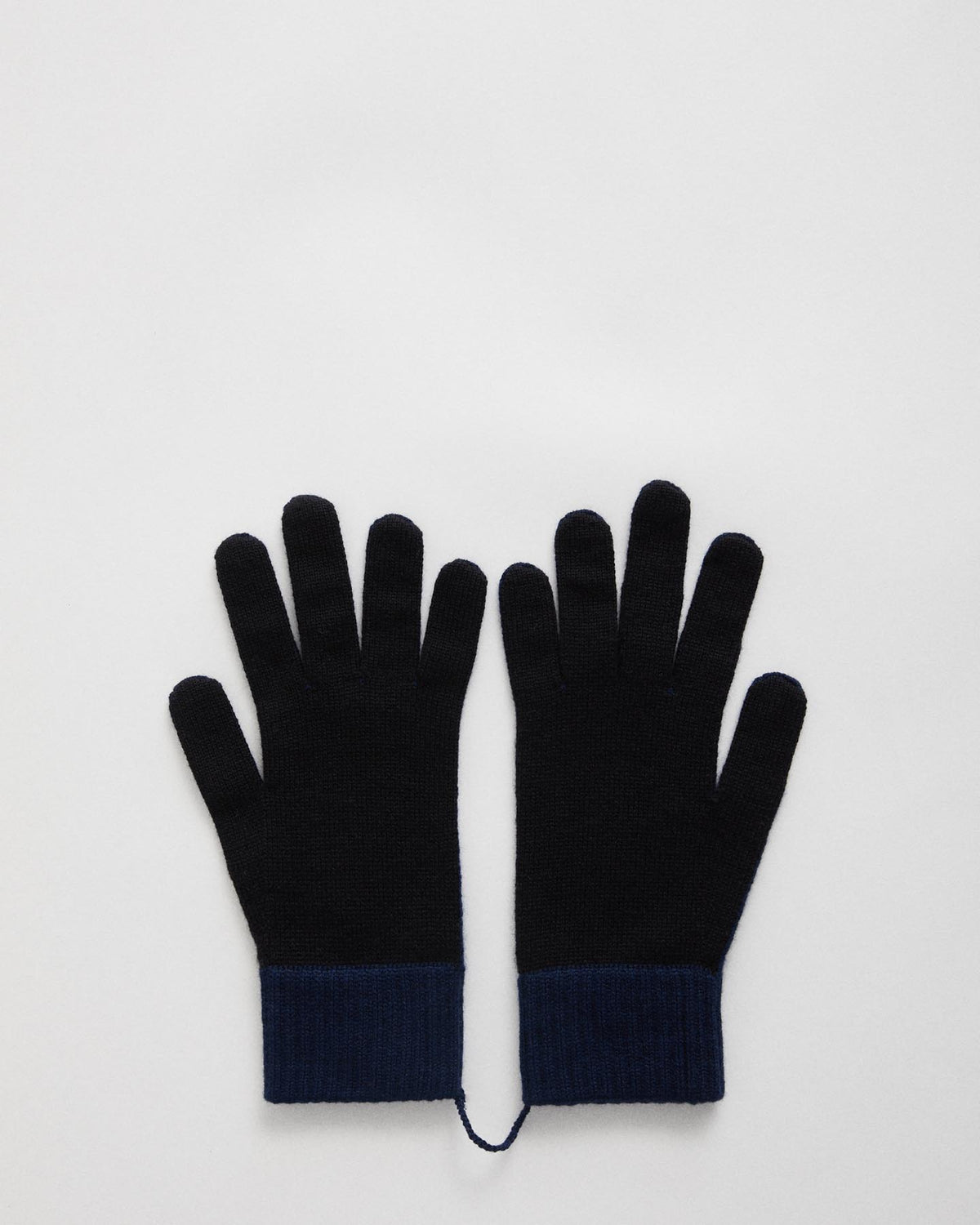 Hiro Color Blocked Knit Gloves