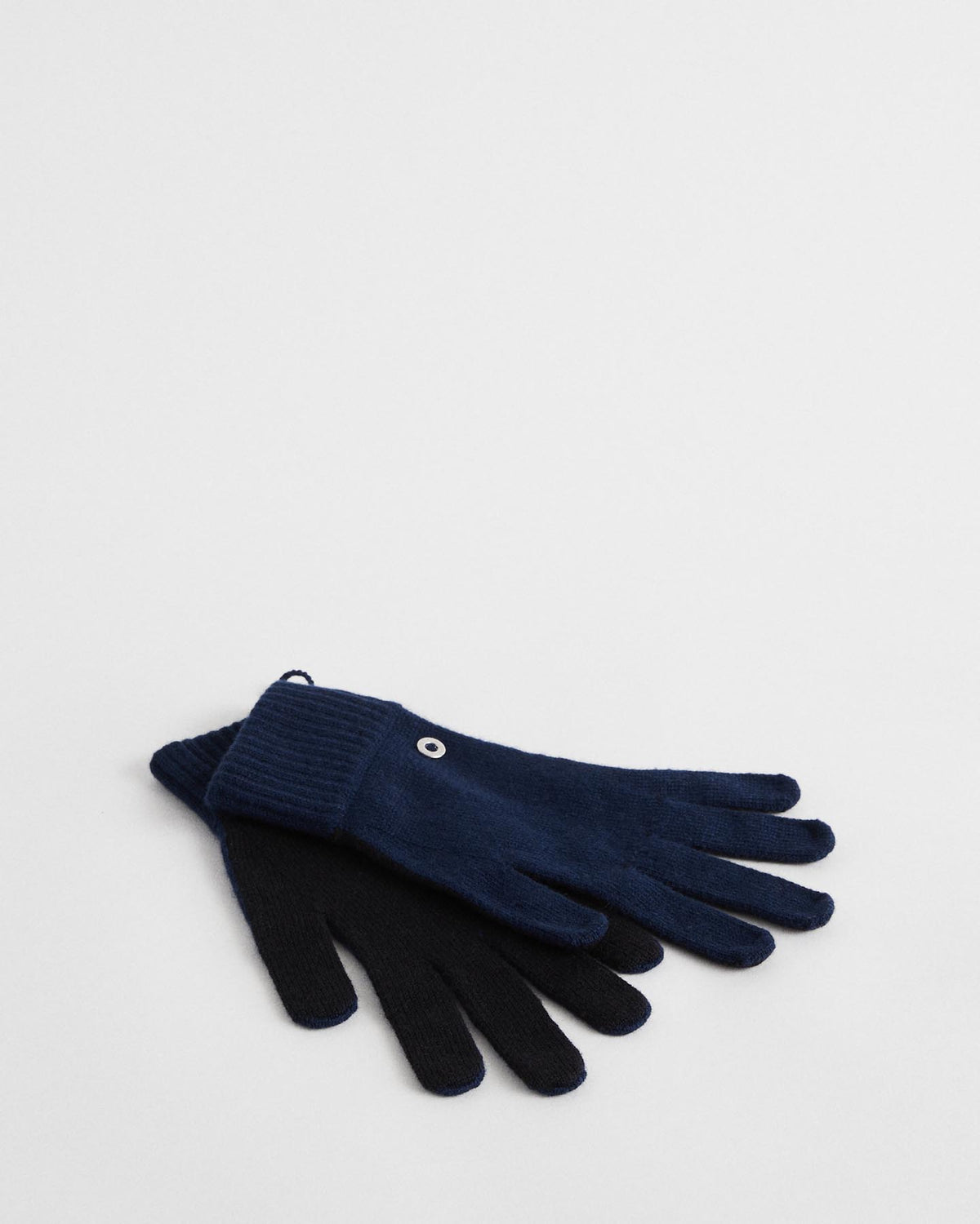 Hiro Color Blocked Knit Gloves
