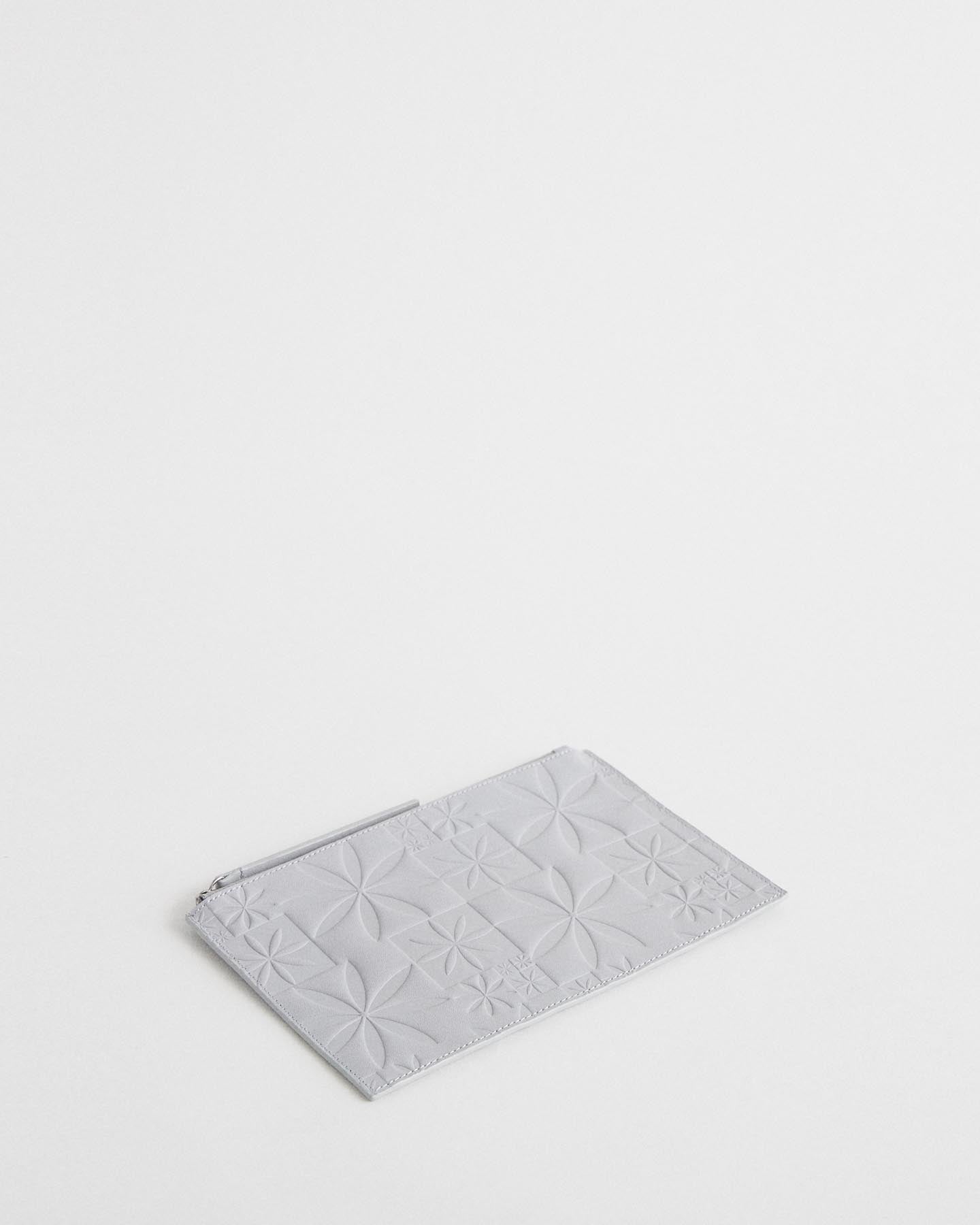 Lawrence Flower Patchwork Zip Pouch