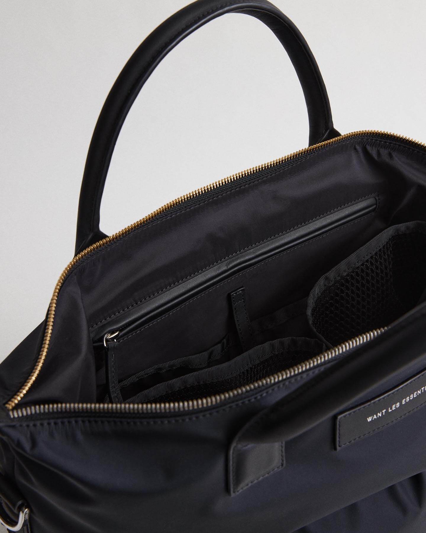 Cabas O&#39;Hare matelassé en nylon italien